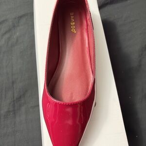 Bamboo Women's Red Pumps